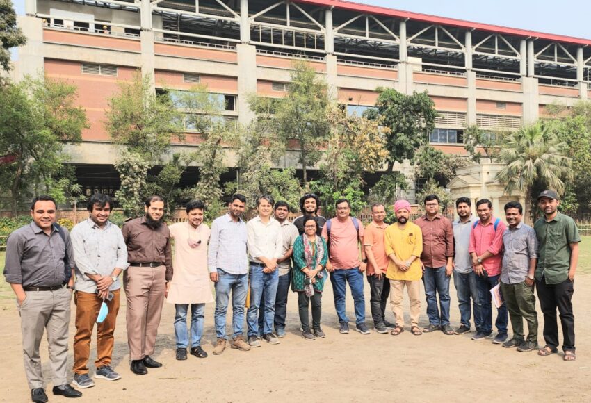 RRR Members at TSC, Dhaka University
