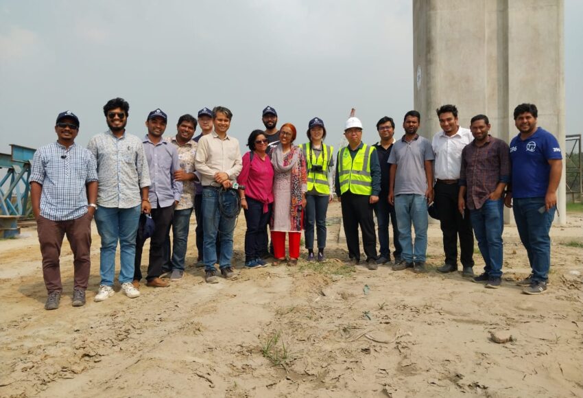 RRR Members at Dhaka-Ashulia Elevated Expressway Project Area